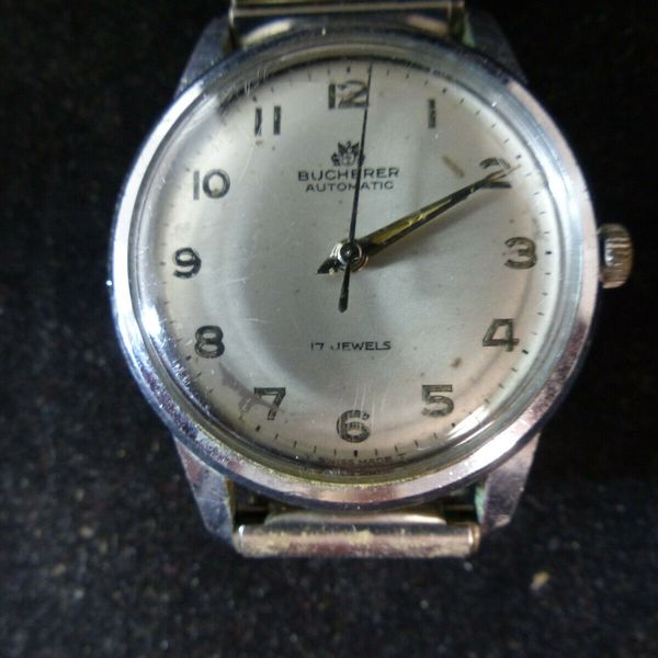 VINTAGE BUCHERER 17 JEWELS AUTOMATIC MEN S WATCH WatchCharts Marketplace