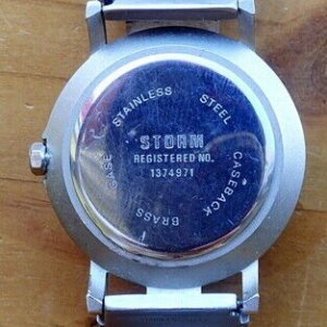 Storm Turbine (1994) ~ Silver ~ Rare collectors item | WatchCharts 