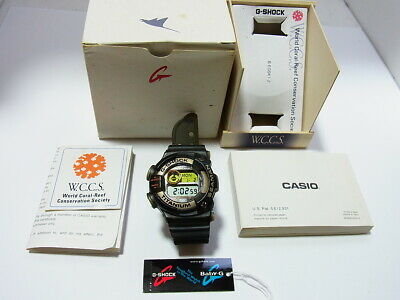 G-Shock SEAMAN DW-9952GWC-8 Titanium Casio Watch W/Box & tag etc