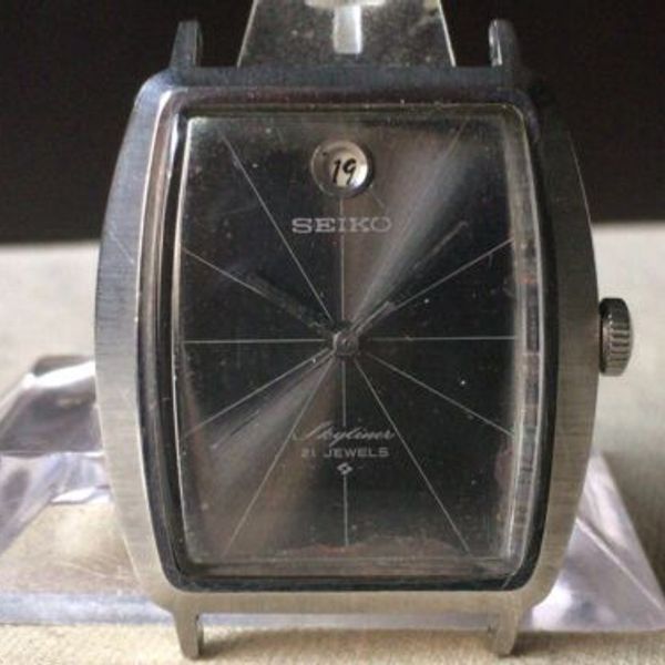 Vintage SEIKO Hand-Winding Watch/ Skyliner 6222-5010 21J SS 1960s