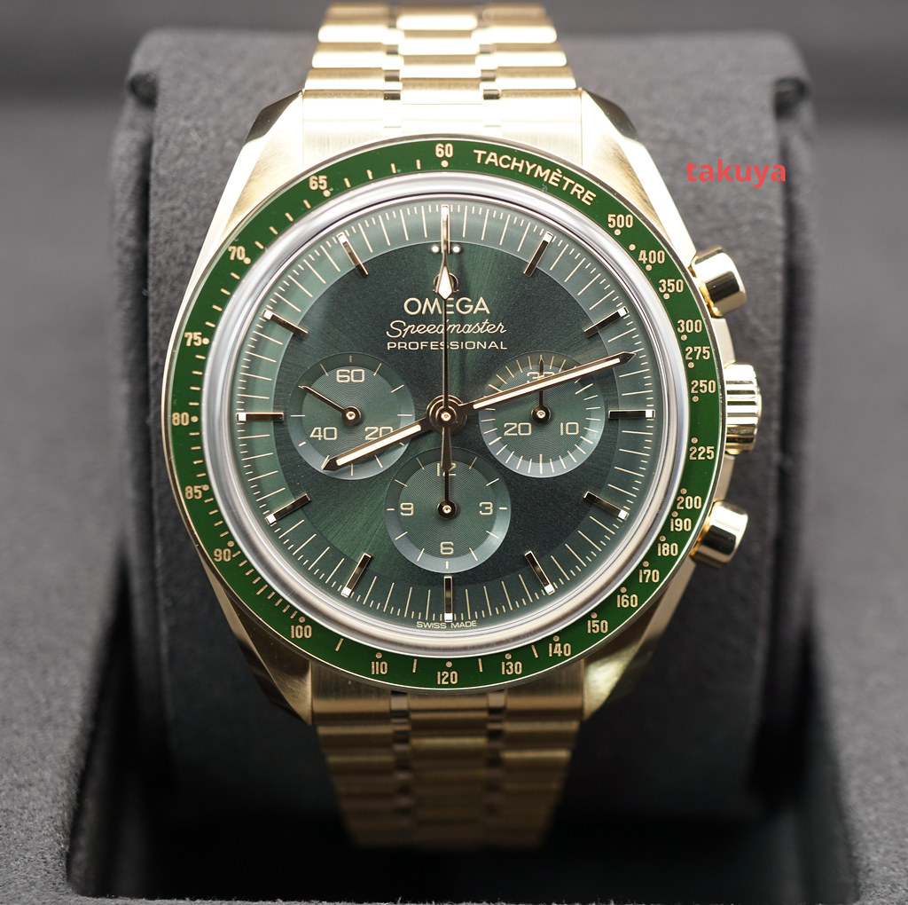 FSOT BNIB Omega SPEEDMASTER PROFESSIONAL MOONWATCH MOONSHINE GOLD