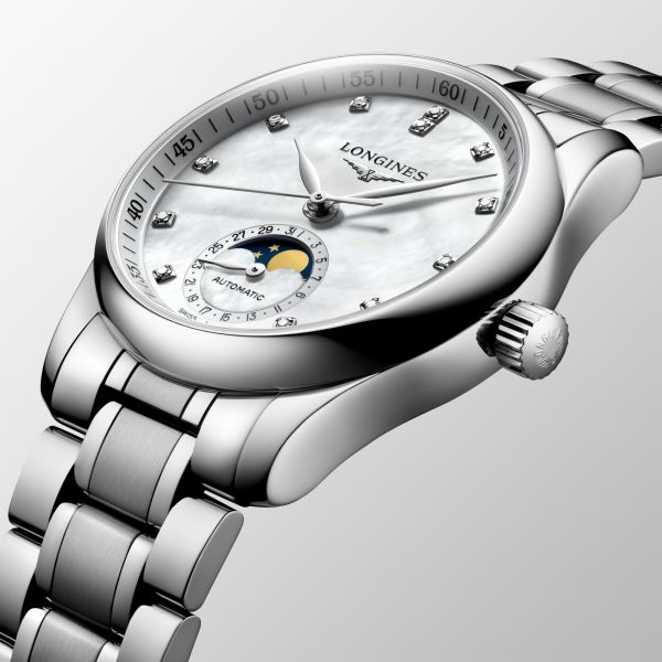 Longines Master Collection 34 Moonphase Stainless Steel L2.409.4.87