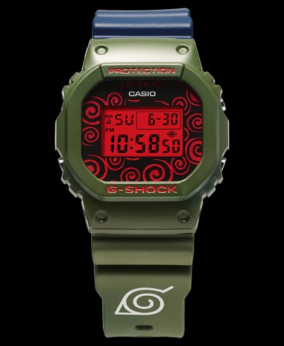 Naruto x G-Shock DW-5600KAK21-3PFN Limited Edition Kakashi Watch