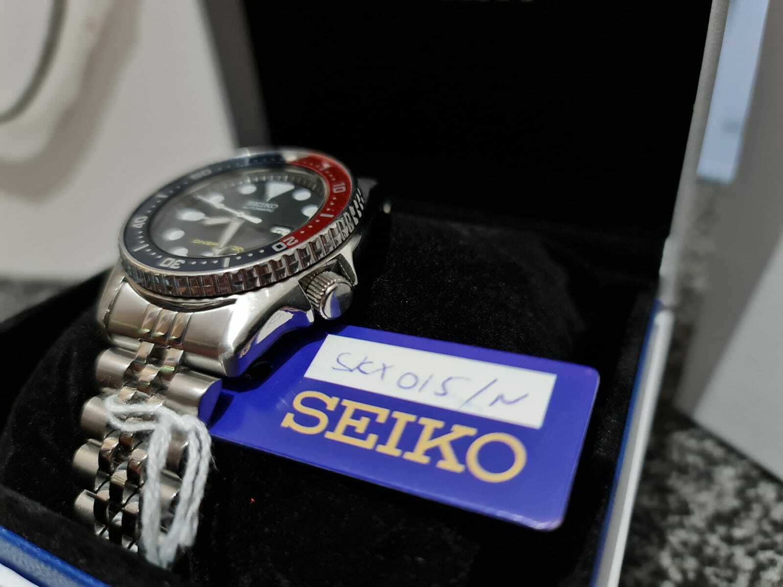 RARE Seiko SKX 015 Pepsi! 7S26-0030 SKX013 mid-size divers watch MINT 38mm  | WatchCharts