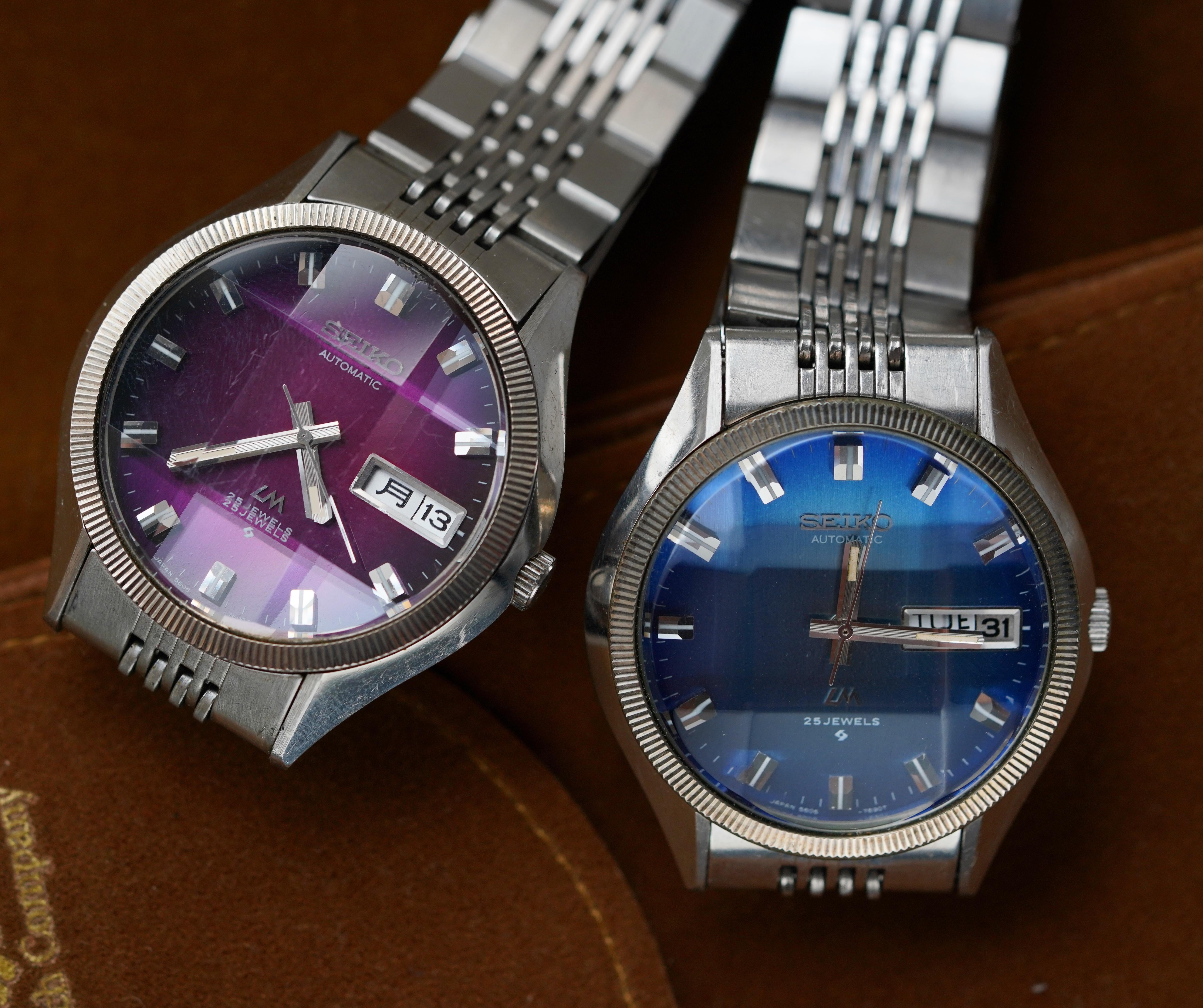 WTS] Rare Seiko LM 5606-7330 Lord Matic Blue and Purple