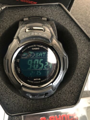 Casio G Shock Men s MTG M900BD 1 Tough Solar Atomic Digital Black