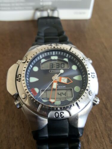 Citizen Aqualand Diver s Promaster Mens 42mm Watch Box Manual