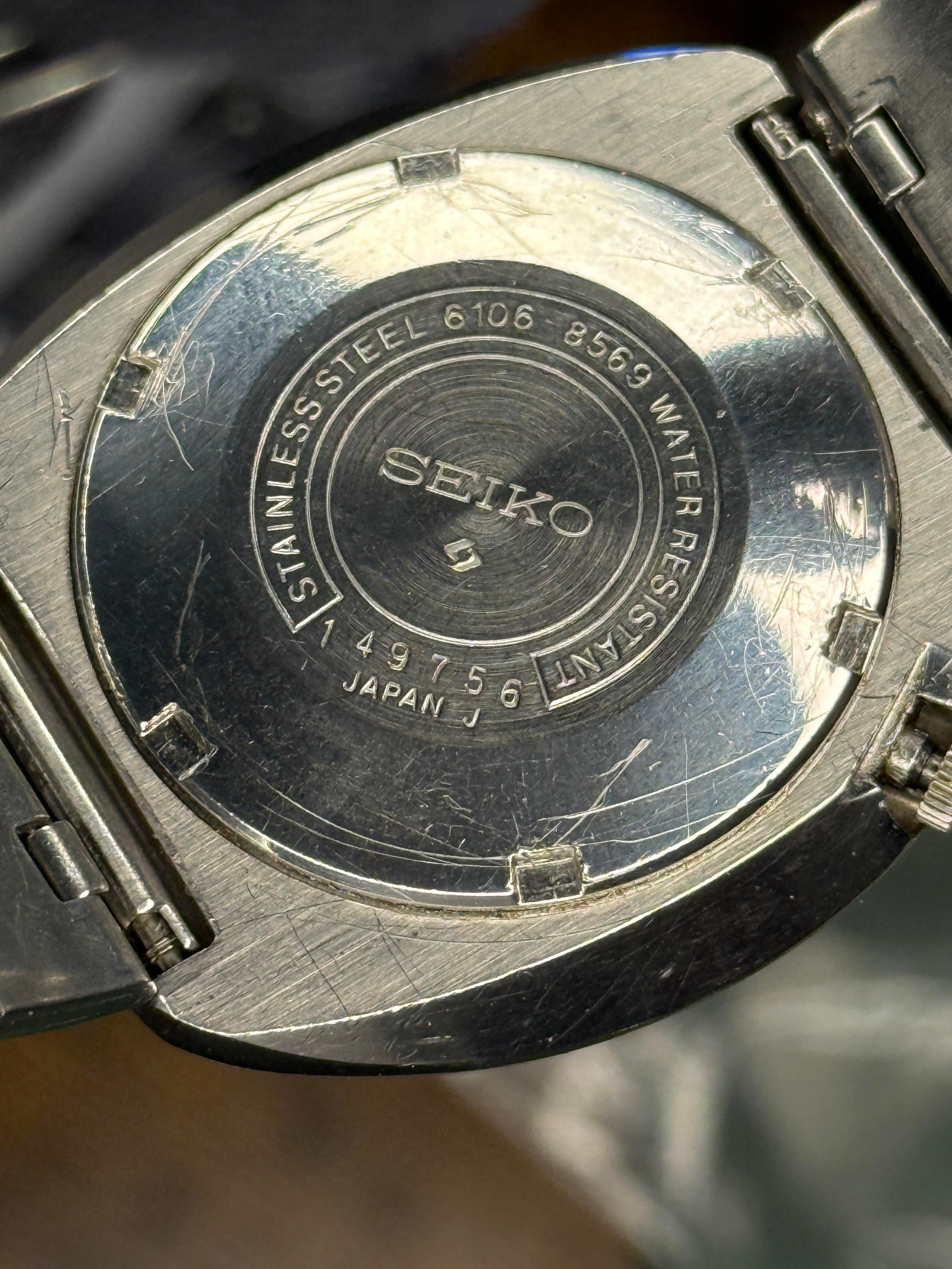 WTS] Vintage 1971 Seiko Automatic 17J (Ref. 6106-8569) - Blue Dial