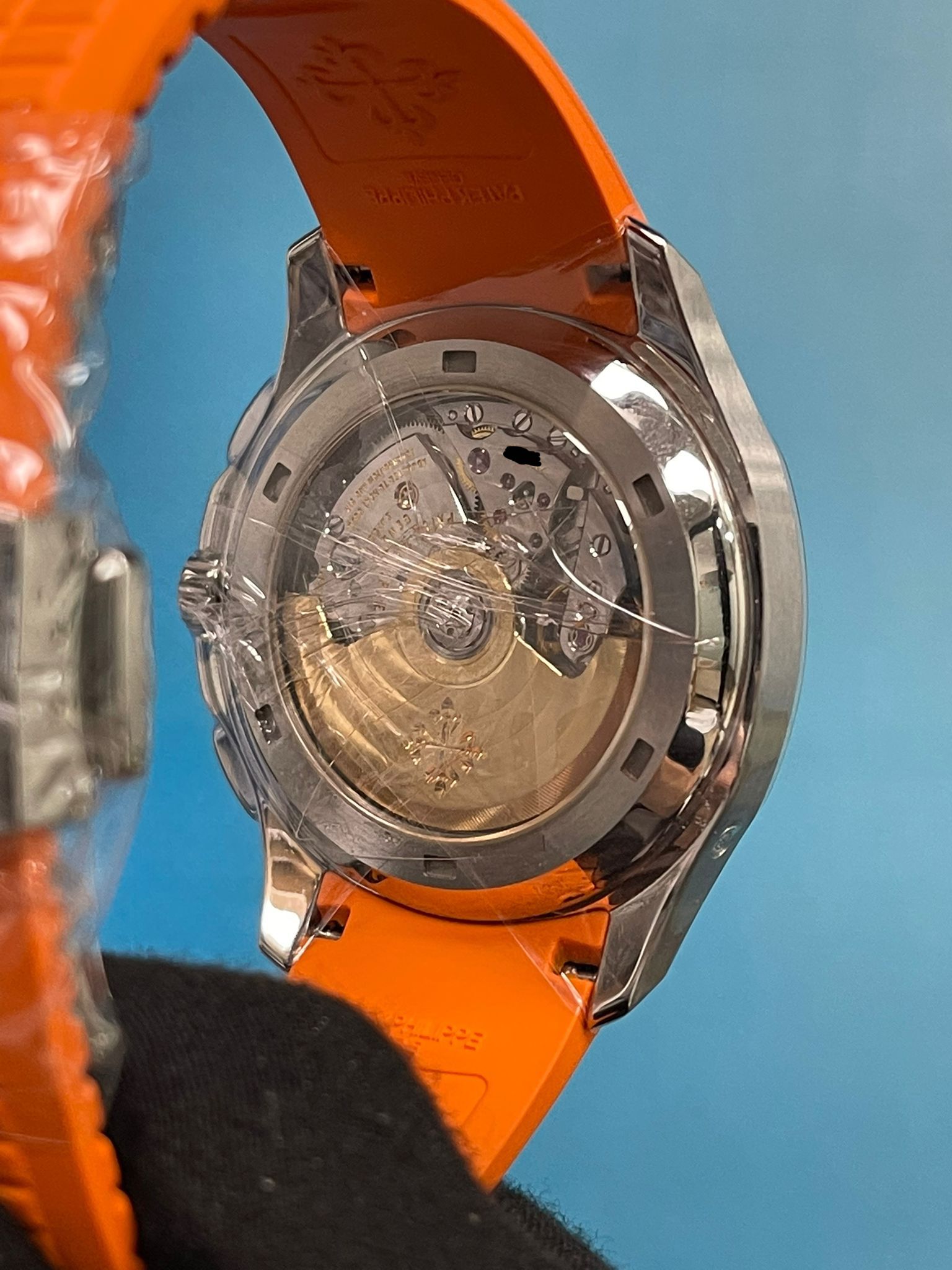 Patek Philippe Aquanaut 5968A Orange Chronograph WatchCharts