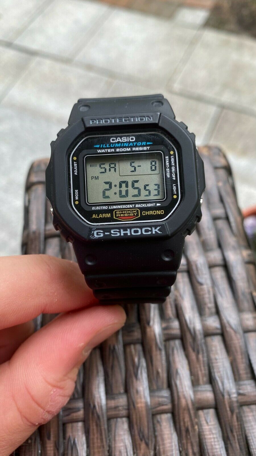  Casio Men's G-Shock Quartz Watch with Resin Strap