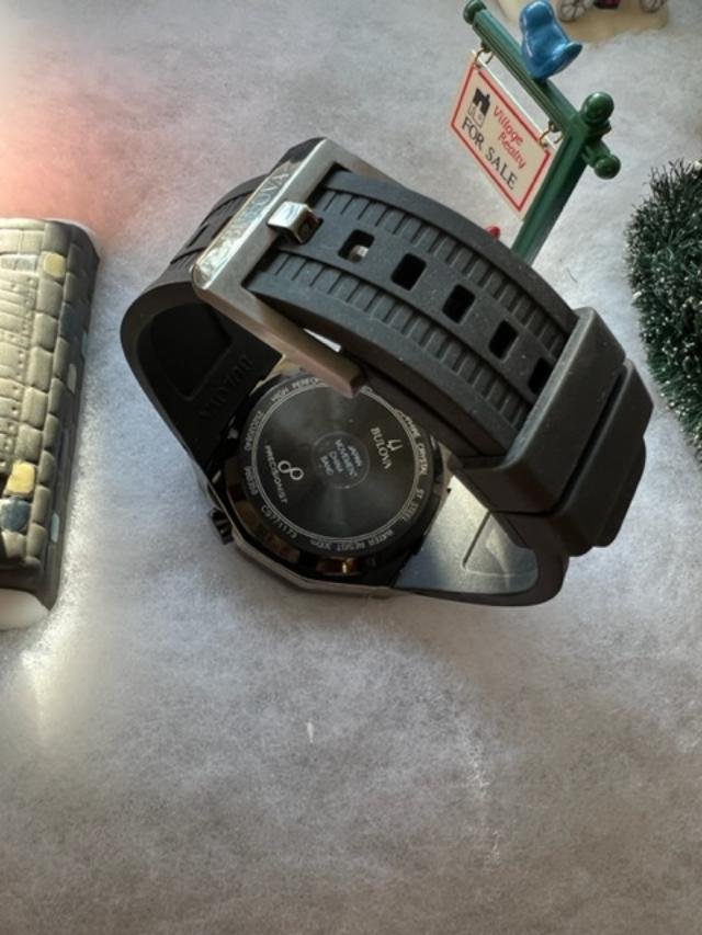 Bulova Precisionist Chronograph 98b358 (Black Dial) $300.00 | WatchCharts  Marketplace