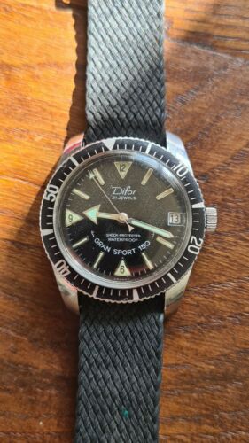 Montre Plong e Difor Gran Sport 150 diver watch 35 mm like new