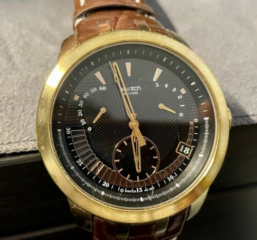 Swatch Irony Serious Affair　2本セット Swatch Irony Serious Affair 2本セット SWATCH MEN'S SERIOUS