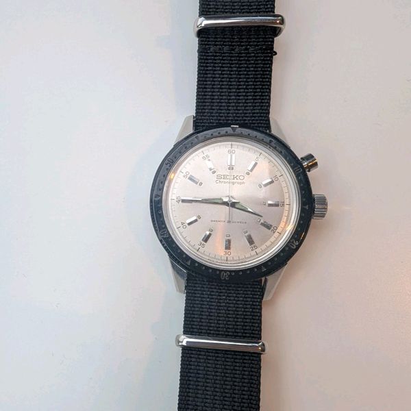 1964 Seiko 45899 Crown Chronograph Manual Wind Tokyo Olympics Vintage ...