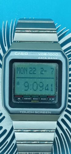 CASIO - VDB-1000 - Databank - Vintage Digital Watch