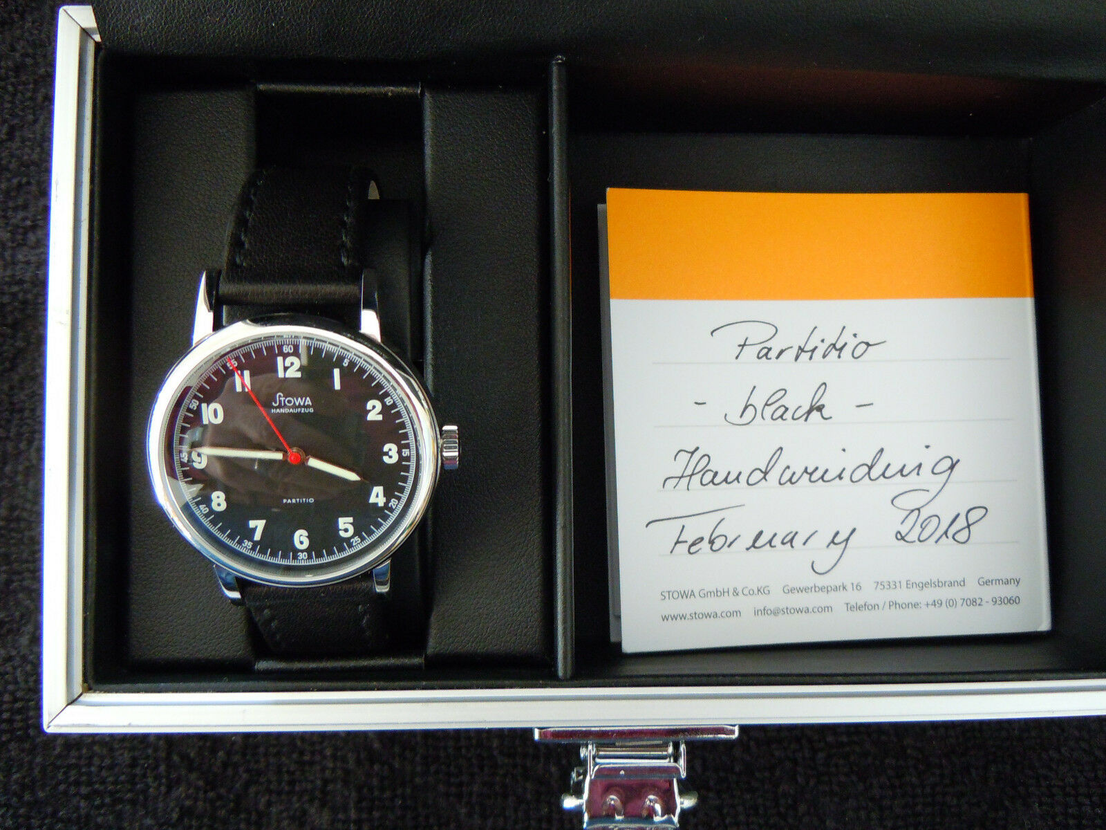 Stowa hot sale partitio black