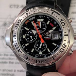 RARE CITIZEN PROMASTER AQUALAND AIR DIVER DEPTH METER C500 AIDA