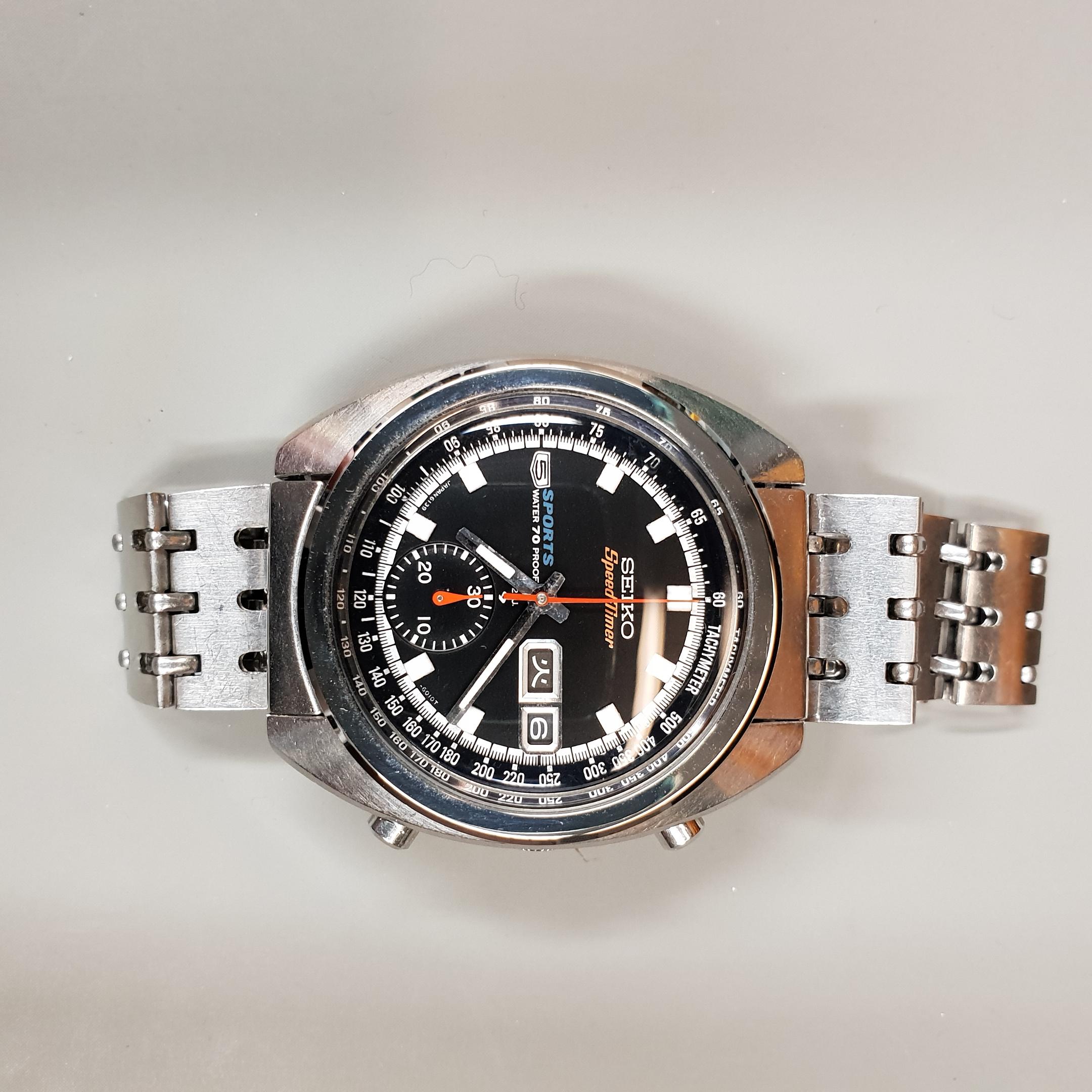 SEIKO 6139 6010 SPEEDTIMER 1969 JDM | WatchCharts Marketplace