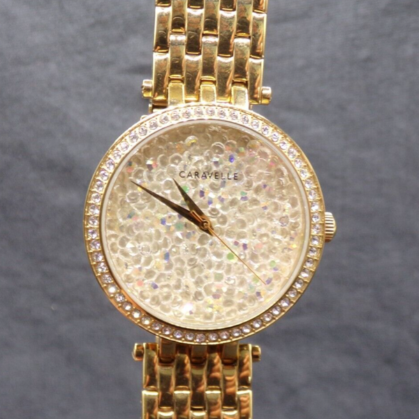 Montre Femme Style & Co Vintage à Gemmes – Quartz Argentée, Fonctionne, Nouveau Pile