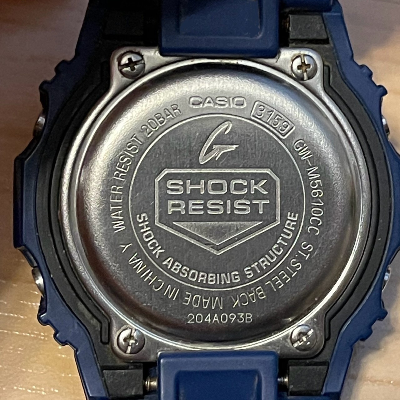 WTS] Casio G-Shock GW-M5610CC-2 Blue LCD Display Tough Solar