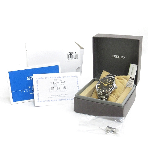 Used] Seiko SEIKO mechanical watch self-winding see-through back back  skelton dress line SZSB014 4R35-03X0 silver color ECS men's [vector old  clothes] 230226 | WatchCharts Marketplace