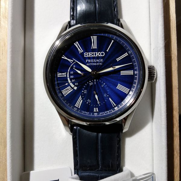 Seiko Presage Shippo Enamel Power Reserve SPB073J1 WatchCharts