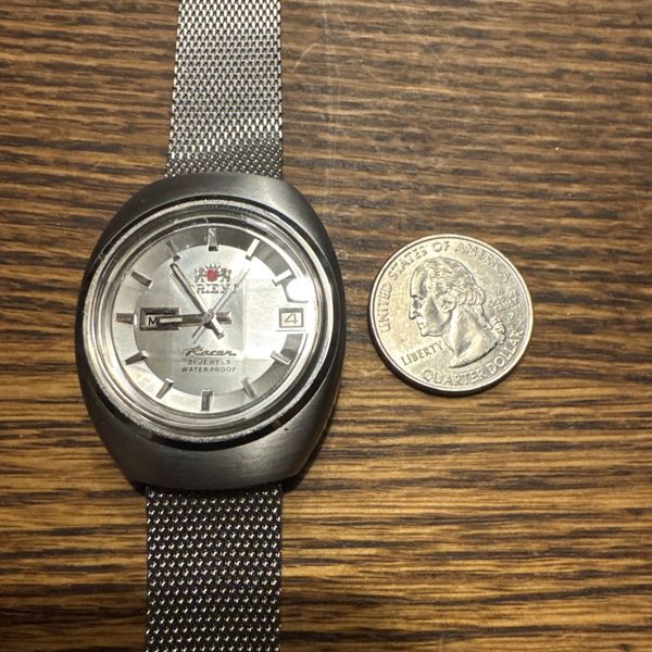 Orient Racer Watch Rare Vintage Orient Racer 21 J Menâ s Wrist Watch | WatchCharts Marketplace