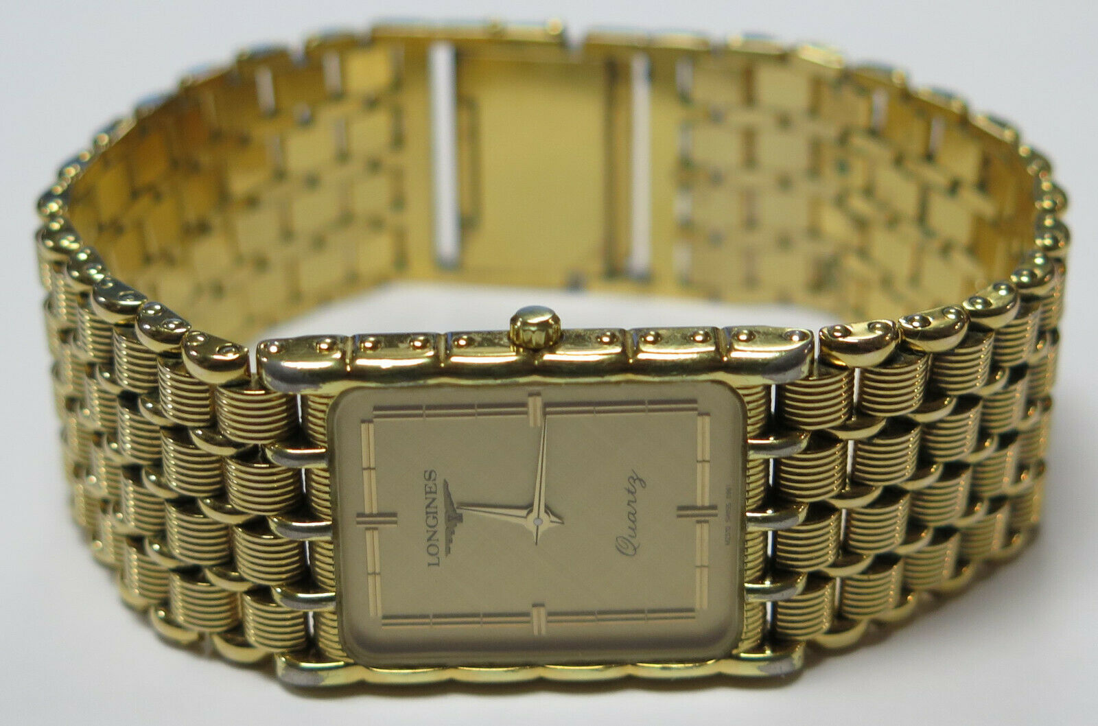 LONGINES.CITIZEN他まとめ売り Vintage Longines MZ5712 0961 Swiss Quartz Gold Tone Watch CMZ 5712