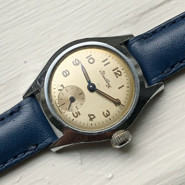 Ladies Vintage Manual Winding Breitling Watch & Box (as seen on