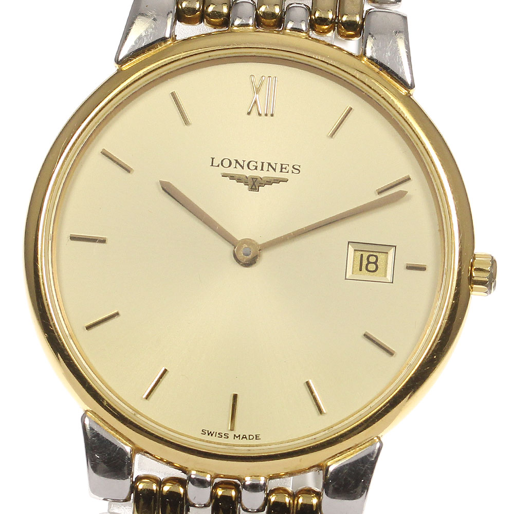 LONGINES Longines Date L5.632.3 Quartz Men s 718058 Used