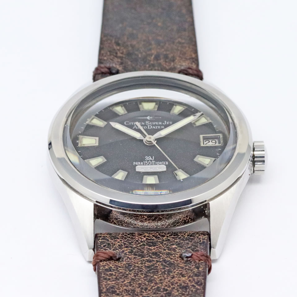 Citizen Super Jet Auto Dater Para Water SADS 51202-Y Citizen