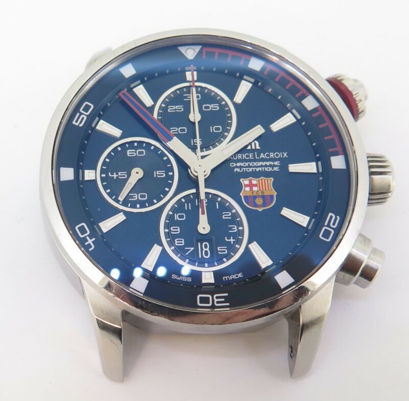 Auth MAURICE LACROIX Pontos S FC Barcelona PT6008 Men s 7750 Auto