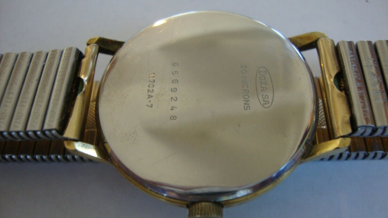 FixoFex Rare Collectible 70's Stainless Steel 20mm Stretch Watch