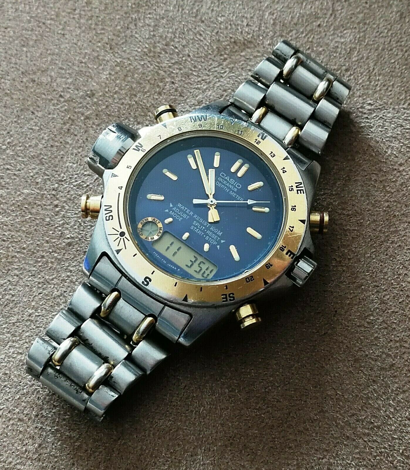 casio oceanus vintage