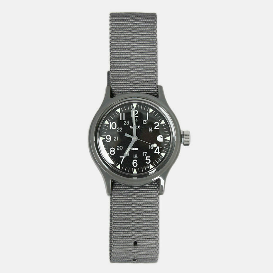 Timex x Carhartt WIP Watch Collab Gray MK1 TW2R84900 NEW Tin