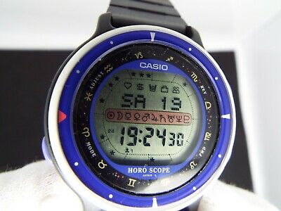 スーパ ーレアビンテージカシオホロスコープ腕時計Casio HoroScope Rare CASIO Vintage Digital Watch HOROSCOPE 90s STAR SPACE