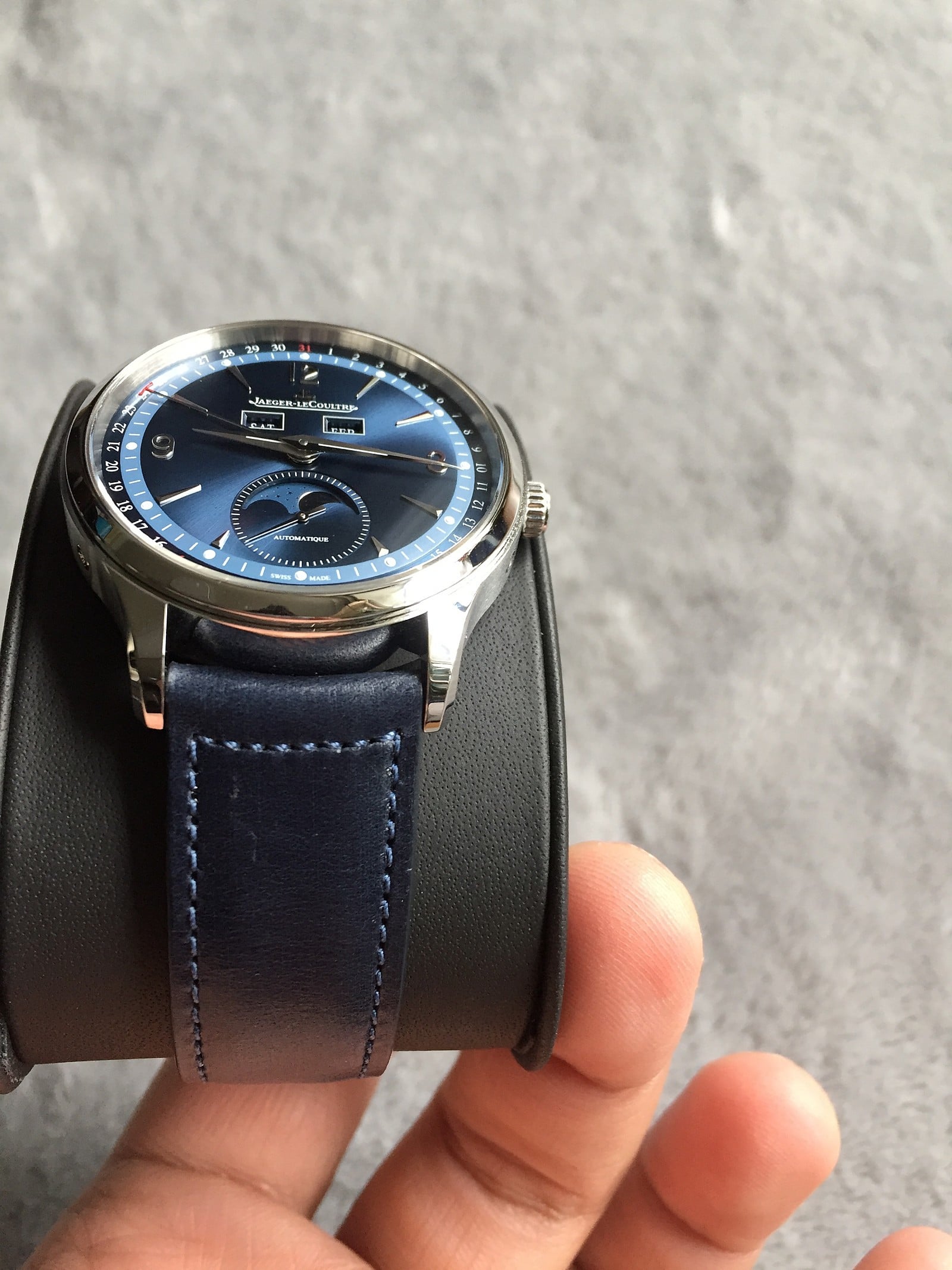 WTS Jaeger LeCoultre Master Calendar Blue Limited Edition