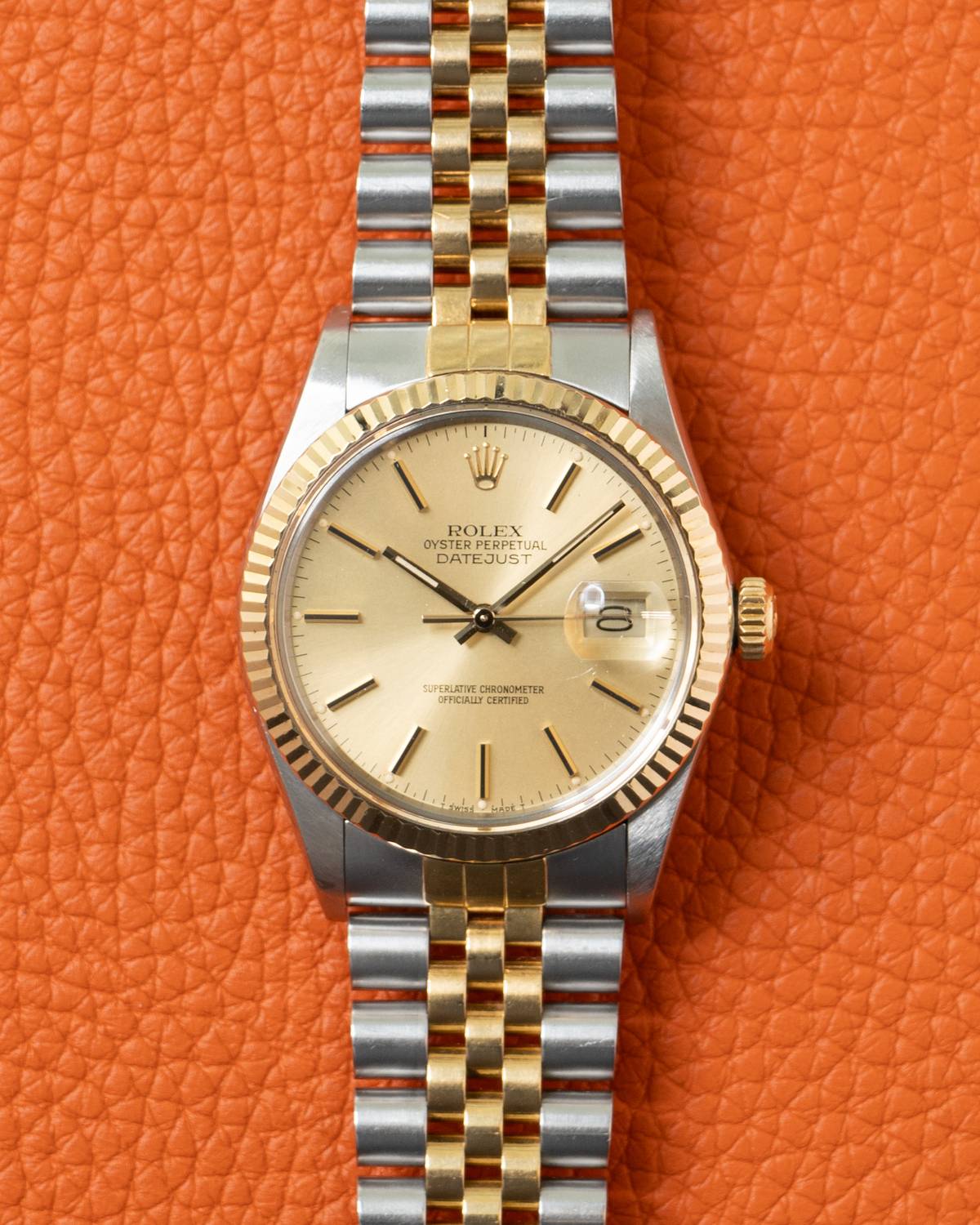 Rolex Datejust 36mm Two Tone Champage dial WatchCharts Marketplace