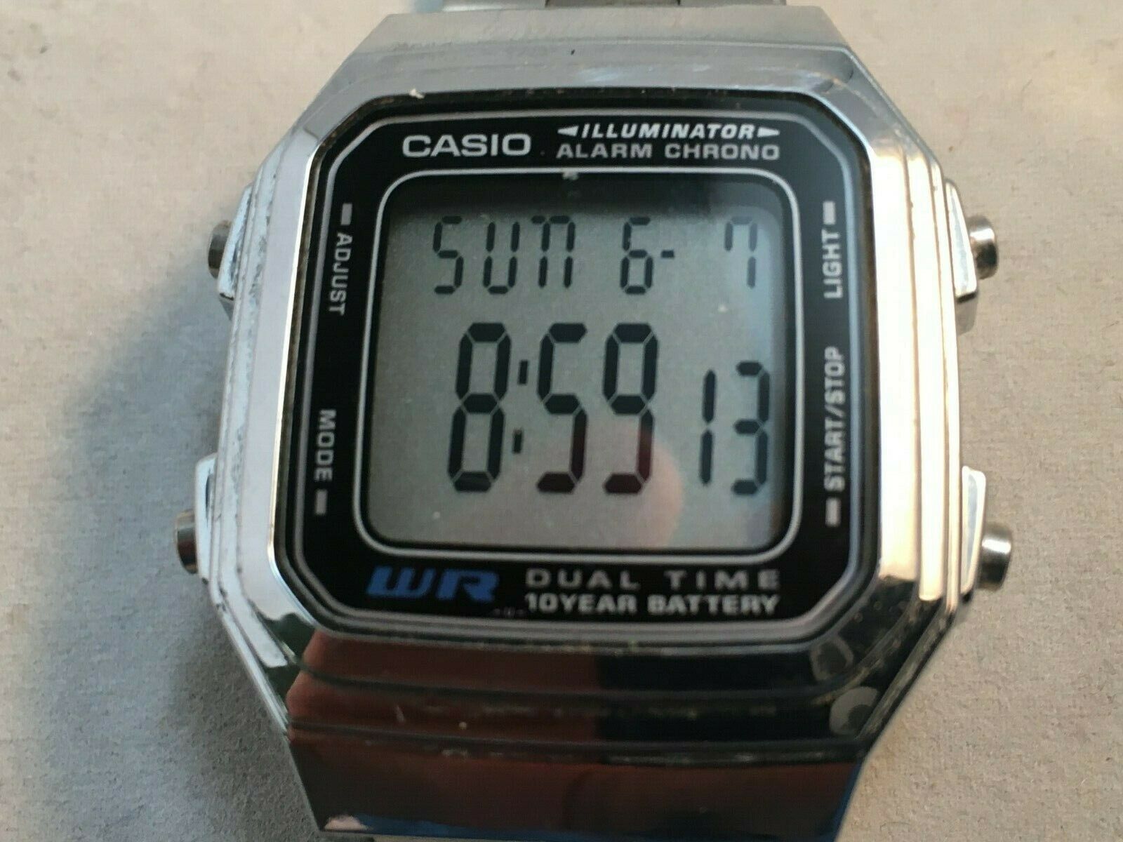 casio illuminator wr dual time