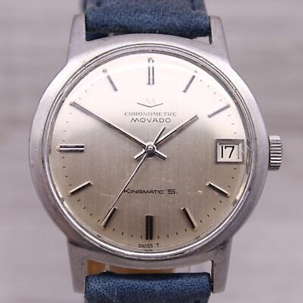 Movado Orologio In Acciaio E Minerale - Quadrante Calendario, Colore Bronzo, Elegante Da Cerimonia - 4