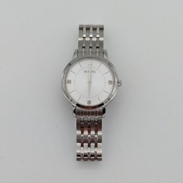 Bulova Classic Women's Watch 31mm Stainless Bezel & Band FOR PARTS NOT ...