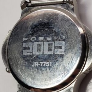 Rare Fossil JR 7751 LED Watch 2002 Untested | WatchCharts Rare Fossil JR 7751 LED Watch 2002 Untested | WatchCharts