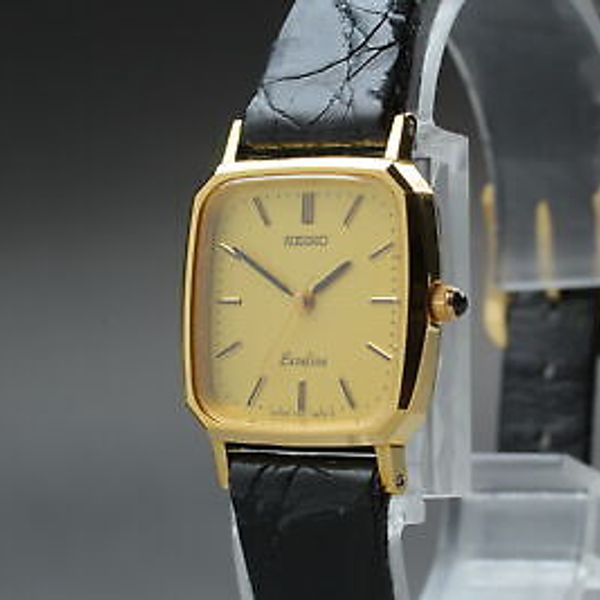 稼働 SEIKO EXCELINE 腕時計 バングルウォッチ SGP 178