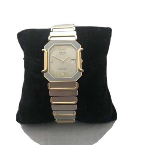 RADO Florence 160.3409.2 Gold Dial Quartz Unisex Watch Used