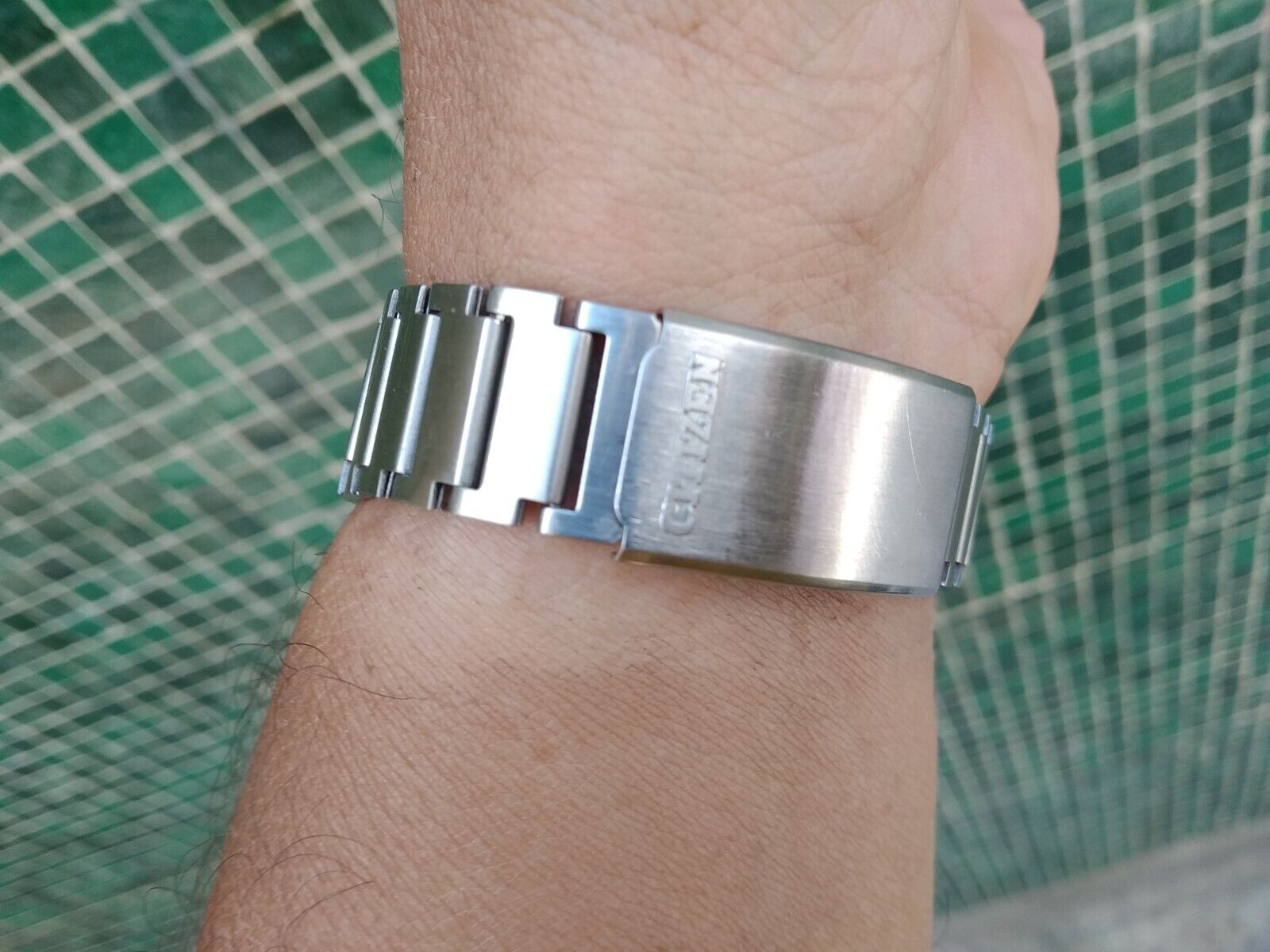 Citizen 8110 Panda Octagon Bullhead 67-9353 Automático Cronógrafo