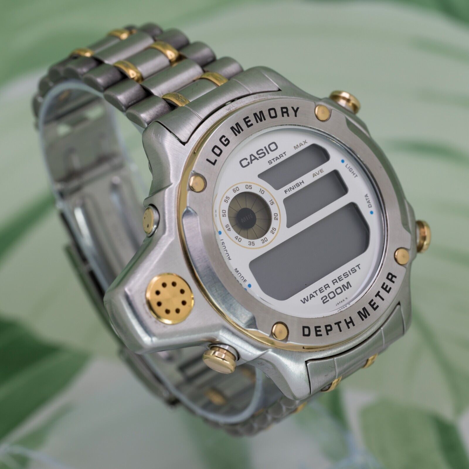 時計 CASIO LOG MEMORY DEPTH METER DEP-500 X - Casio DEP-500 [910] Depth Meter WR 200m For SPARE PARTS