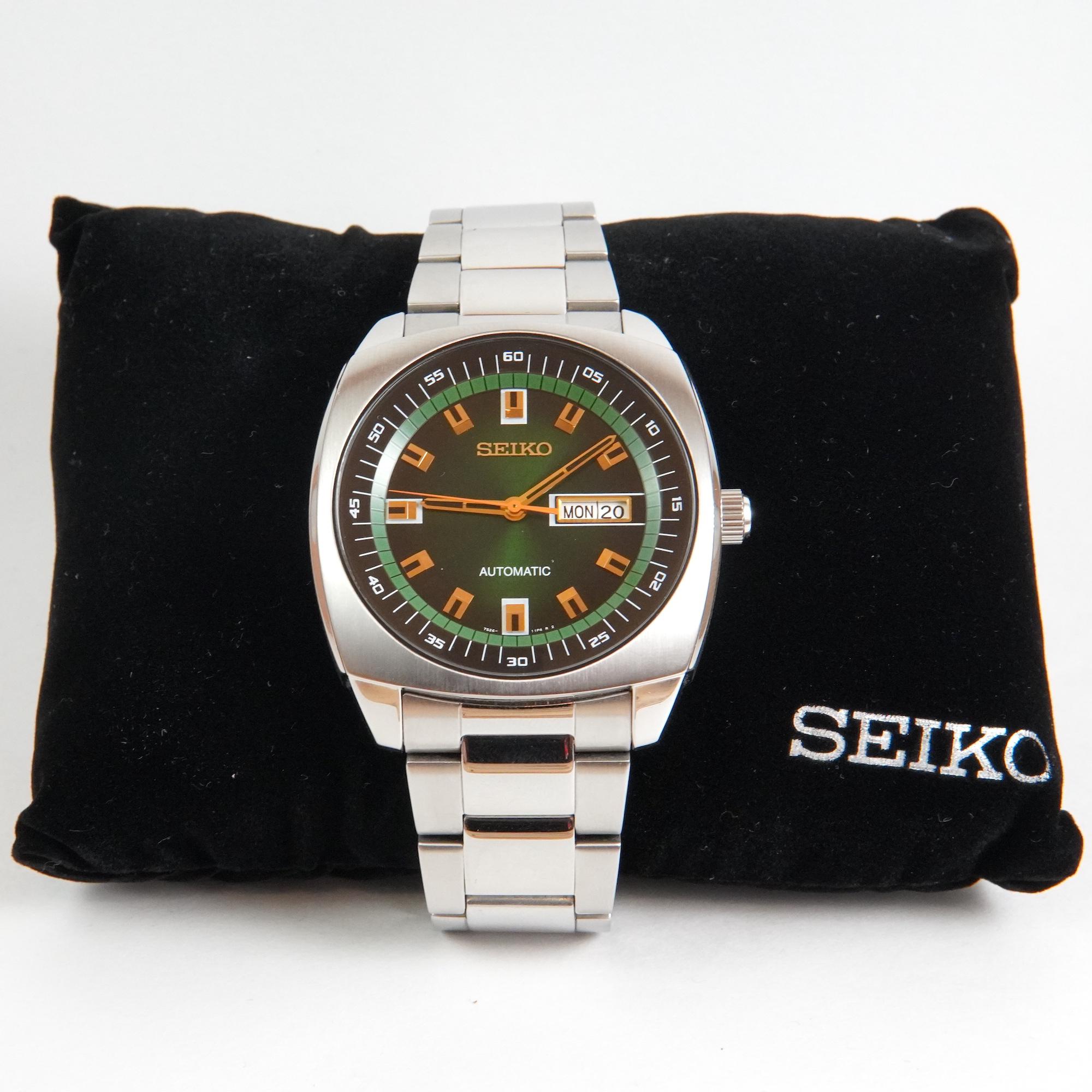 seiko recraft green dial