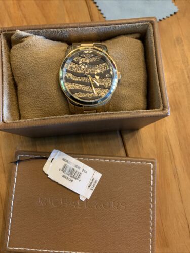 Michael kors MK 5126 Watch Gold Tiger Authentic  display picture 2