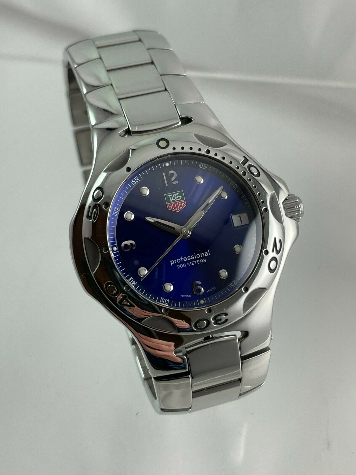 Tag Heuer Kirium Professional WL1116 0 Stainless Steel Blue Quartz