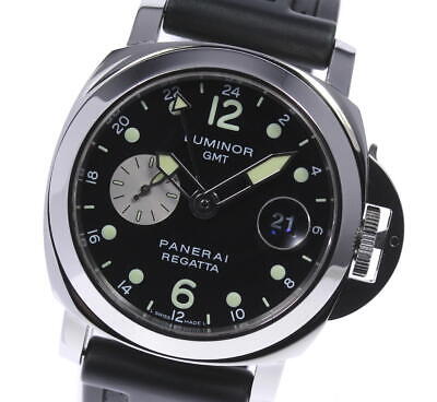 PANERAI Luminor GMT REGATTA PAM00156 Small Second Date AT Men s